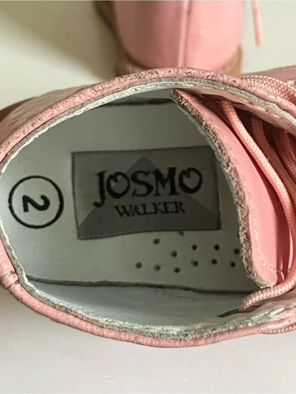 Genuine Leather Pink Baby Boots